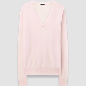 Joseph Cashair v-neck, XS, NWT, Candy